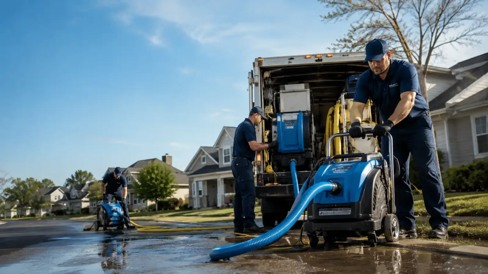 Flood Damage Cleanup in Copen, WV